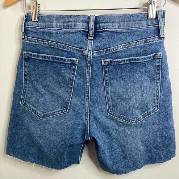 💚Banana Republic -High Rise Straight - cutoff shorts - US26 - Picture 5 of 9